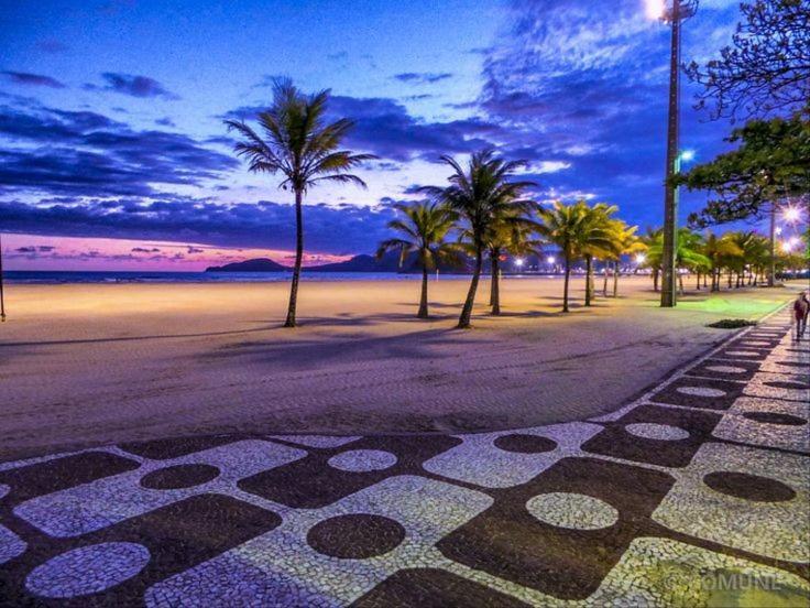 Sala Living Em Predio Familiar Na Av Da Praia Santos  Luaran gambar